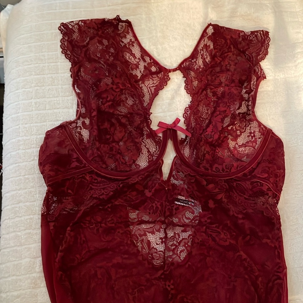 Red lingerie